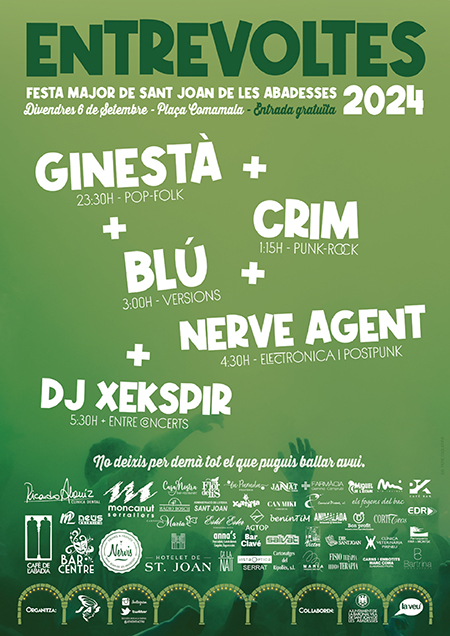 cartell Entrevoltes 2024
  agenda
